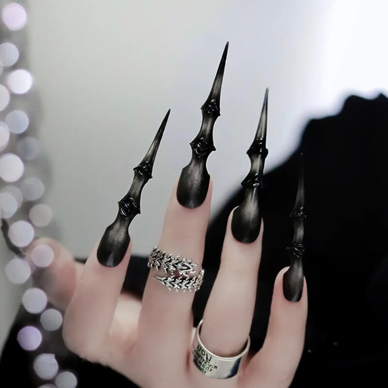 Shadow Claw Gothic Press-On Nails